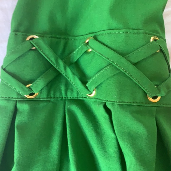 Michael Kors Green Top, tiered sleeves, Size S - Picture 10 of 11